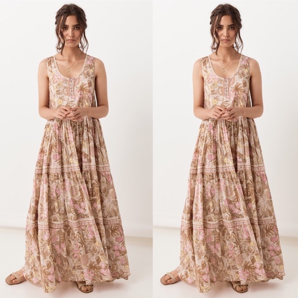 spell jungle maxi sundress